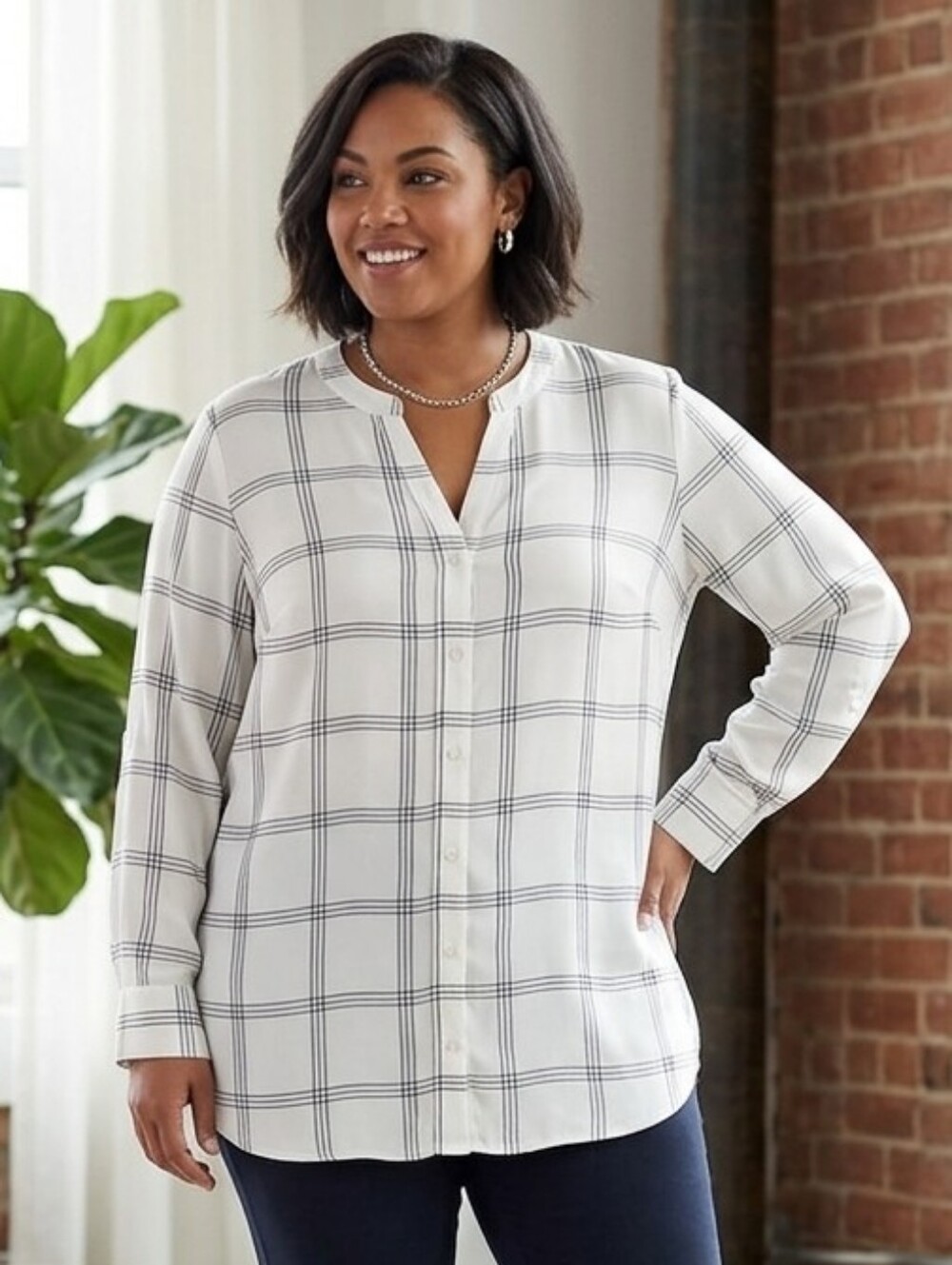 Simply Emma Button Down Top